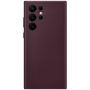 Чехол-накладка Samsung Leather Cover для Samsung Galaxy S22 Ultra SM-S908 Burgundy (EF-VS908LEEGRU)