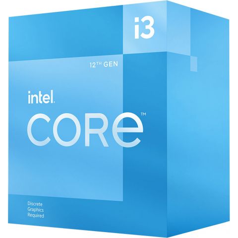 Процессор Intel Core i3 12100F 3.3GHz (12MB,  Alder Lake, 60W, S1700) Box (BX8071512100F)