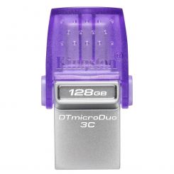 Флеш-накопитель USB3.2 128GB Type-C Kingston DataTraveler microDuo 3C (DTDUO3CG3/128GB)