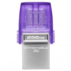 Флеш-накопитель USB3.2 256GB Type-C Kingston DataTraveler microDuo 3C (DTDUO3CG3/256GB)