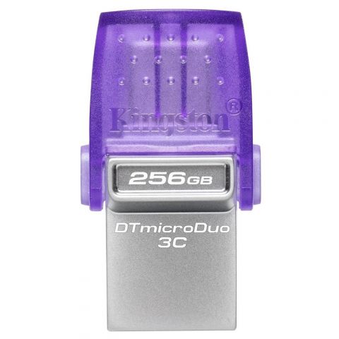 Флеш-накопитель USB3.2 256GB Type-C Kingston DataTraveler microDuo 3C (DTDUO3CG3/256GB)
