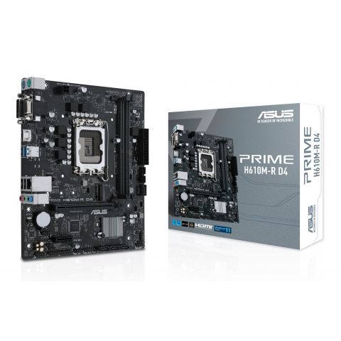 Материнська плата Asus Prime H610M-R D4-SI Socket 1700
