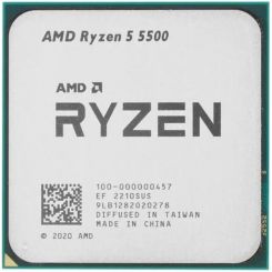 Процессор AMD Ryzen 5 5500 (3.6GHz 16MB 65W AM4) Tray (100-000000457)