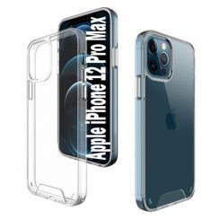 Чeхол-накладка BeCover Space Case для Apple iPhone 12 Pro Max Transparancy (707794) Чeхол-накладка BeCover Space Case для Apple iPhone 12 Pro Max Transparancy (707794)