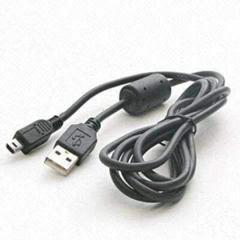 Кабель Atcom USB - mini USB V 2.0 (M/M), (5 pin), феррит, 0.8 м, черный (3793) Кабель Atcom USB - mini USB V 2.0 (M/M), (5 pin), феррит, 0.8 м, черный (3793)
