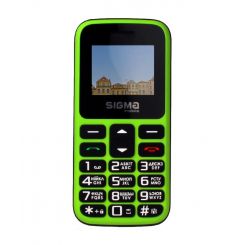 Мобильный телефон Sigma mobile Comfort 50 Hit 2020 Dual Sim Green (4827798120941)