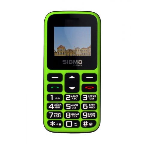 Мобильный телефон Sigma mobile Comfort 50 Hit 2020 Dual Sim Green (4827798120941)