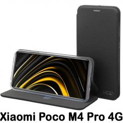 Чeхол-книжка BeCover Exclusive для Xiaomi Poco M4 Pro 4G Black (707923)