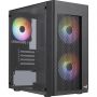 Корпус AeroCool Hexform-G-BK-v2 (ACCS-PV38033.11) Black без БП