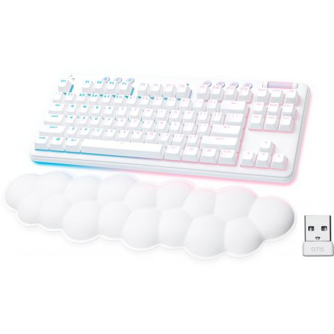 Клавиатура беспроводная Logitech G715 Linear White (920-010692)
