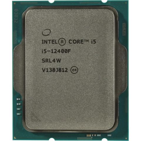 Процессор Intel Core i5 12400F 2.5GHz 18MB, Alder Lake, 65W, S1700) Tray (CM8071504555318)