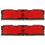 Модуль памяти DDR4 2x8GB/3200 Goodram IRDM X Red (IR-XR3200D464L16SA/16GDC)