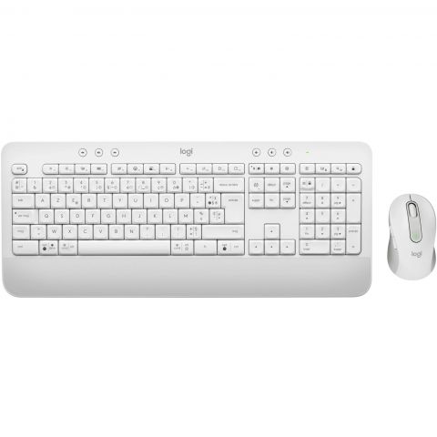 Комплект (клавиатура, мышь) беспроводной Logitech MK650 Combo for Business White (920-011032)