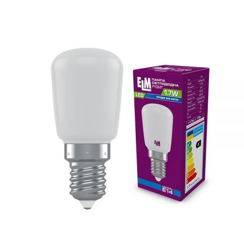 Лампа светодиодная для холодильников и швейных машин ELM 1,7W E14 4000K (18-0193)