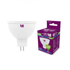 Лампа светодиодная ELM 5W MR16 GU5.3 4000K (18-0146)