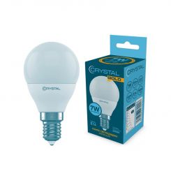 Лампа светодиодная шар Crystal Gold 7W E14 4000K G45-023