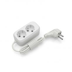 Удлинитель блочный (ABS)  Electrum 2 гнезда 5м с заземлением C-ES-1789
