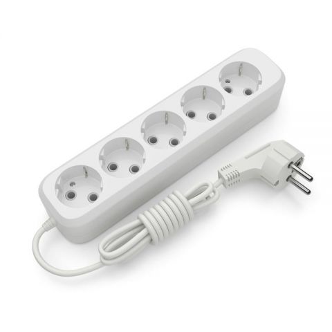 Удлинитель блочный (ABS)  Electrum 5 гнезд 5м с заземлением C-ES-1794