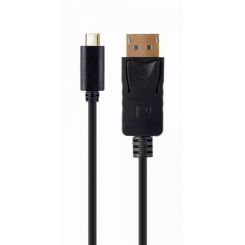 Кабель Cablexpert USB Type-C - DisplayPort (M/M), 2 м, черный (A-CM-DPM-01) 