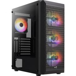 Корпус AeroCool Beam-G-BK-v2 (ACCM-PV37043.11) Black без БП