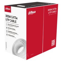 Кабель витая пара Dahua DH-PFM920I-5EU-U UTP CAT5e 305 м (0.5 мм)