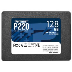 Накопичувач SSD  128GB Patriot P220 2.5