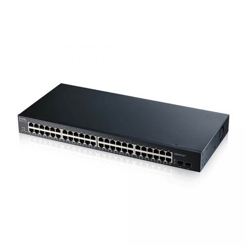 Коммутатор ZYXEL GS1900-48 (GS1900-48-EU0102F) (48xGE, 2xSFP, WebSmart)