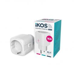 Умная розетка Ikos SMS-01 White (0009-CSS)