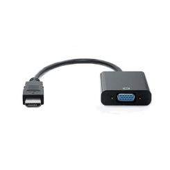 Адаптер REAL-EL HDMI - VGA (M/F), 0.15 м, черный (EL123500020) 