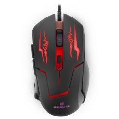 Мышь REAL-EL RM-520 Gaming Black (EL123200020)