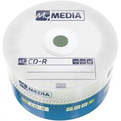 CD-R MyMedia (69201) 700MB 52x Matt Silver Wrap 50шт