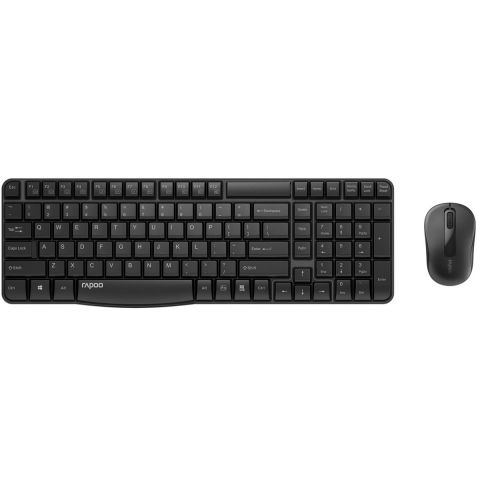 Комплект (клавиатура, мышь) Rapoo X1800S Combo Wireless Black