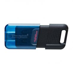 Флеш-накопитель USB3.2 128GB Type-C Kingston DataTraveler 80 M Blue/Black (DT80M/128GB)