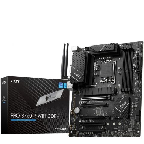 Материнська плата MSI Pro B760-P WiFi DDR4 Socket 1700