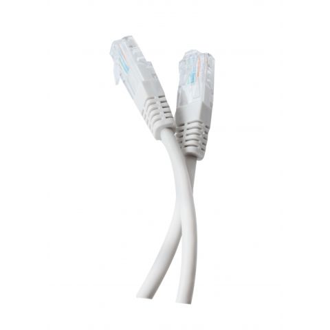 Патч-корд литой Tecro UTP-RJ45-2000, RJ45, Cat.5e, 20m, серый