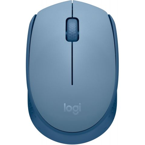 Мышь беспроводная Logitech M171 Blue/Gray (910-006866)