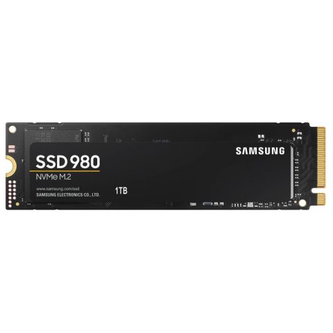 Накопичувач SSD  1ТB Samsung 980 M.2 2280 PCIe 3.0 x4 NVMe V-NAND MLC (MZ-V8V1T0BW)