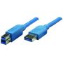 Кабель Atcom USB - USB Type-B V 3.0 (M/M), 1.8 м, blue (12823)