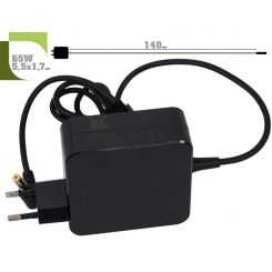 Блок питания 1StCharger для ноутбука Acer, Asus 19V 65W 3.42A 5.5х1.7мм Wall Mount (WM1ST19V65W5517)