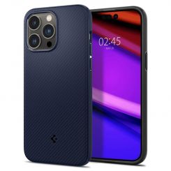 Чeхол-накладка Spigen Mag Armor MagFit для Apple iPhone 14 Pro Navy Blue (ACS04990)