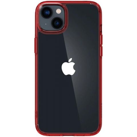 Чeхол-накладка Spigen Ultra Hybrid для Apple iPhone 14 Red Crystal (ACS05042)