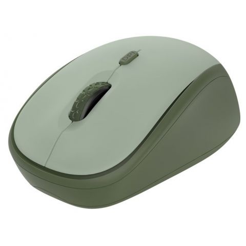Мышь беспроводная Trust Yvi+ Silent Eco Green (24552)