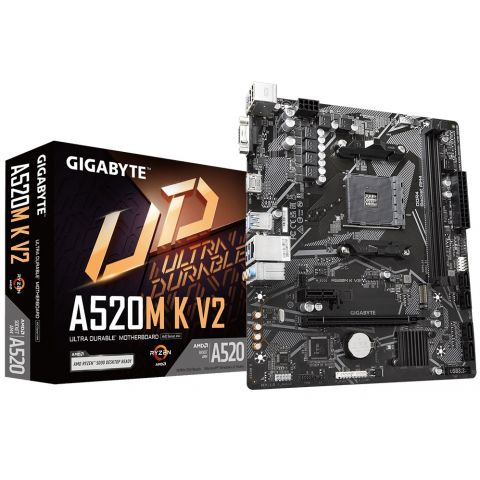 Материнська плата Gigabyte A520M K V2 Socket AM4 Материнська плата Gigabyte A520M K V2 Socket AM4