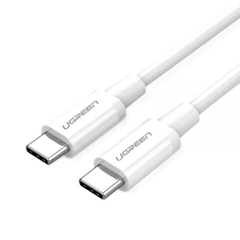 Кабель Ugreen US264 USB Type-C - USB Type-C (M/M), 2 м, White (60520)