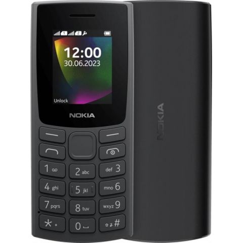 Мобильный телефон Nokia 106 2023 Dual Sim Charcoal