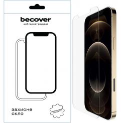 Защитное стекло BeCover для Apple iPhone 13 Pro Max Crystal Clear Glass 3D (709244)