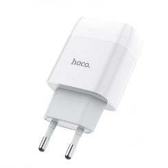 Зарядное устройство Hoco C72A Glorious (1USB, 2.1А) White (6931474712899)