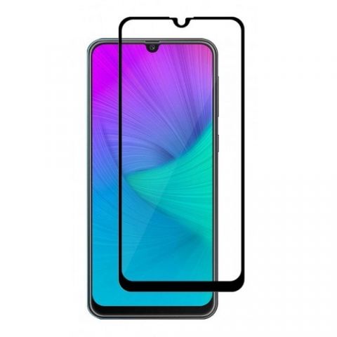 Защитное стекло для Xiaomi Redmi 9A/9C/Poco C3 Black, 0.3мм, 4D ARC, Люкс (Z16527)