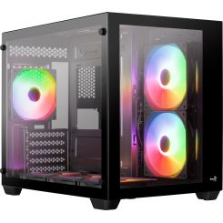 Корпус AeroCool Dryft Mini-G-BK-v2 (ACCS-ES02163.11) Black без БП