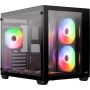 Корпус AeroCool Dryft Mini-G-BK-v2 (ACCS-ES02163.11) Black без БП